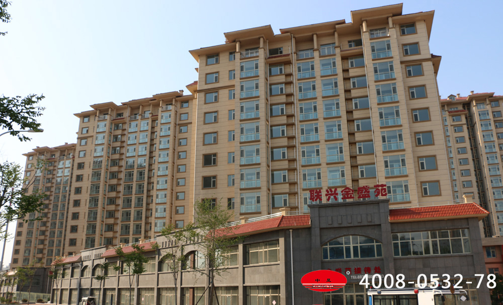 青島市聯(lián)興花園  應(yīng)用外墻質(zhì)感漆